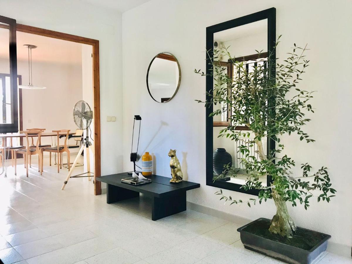 Casa Mediterranea Con Gran Jardin Y Piscina A 500 M De La Playa Roda de Bera Ngoại thất bức ảnh