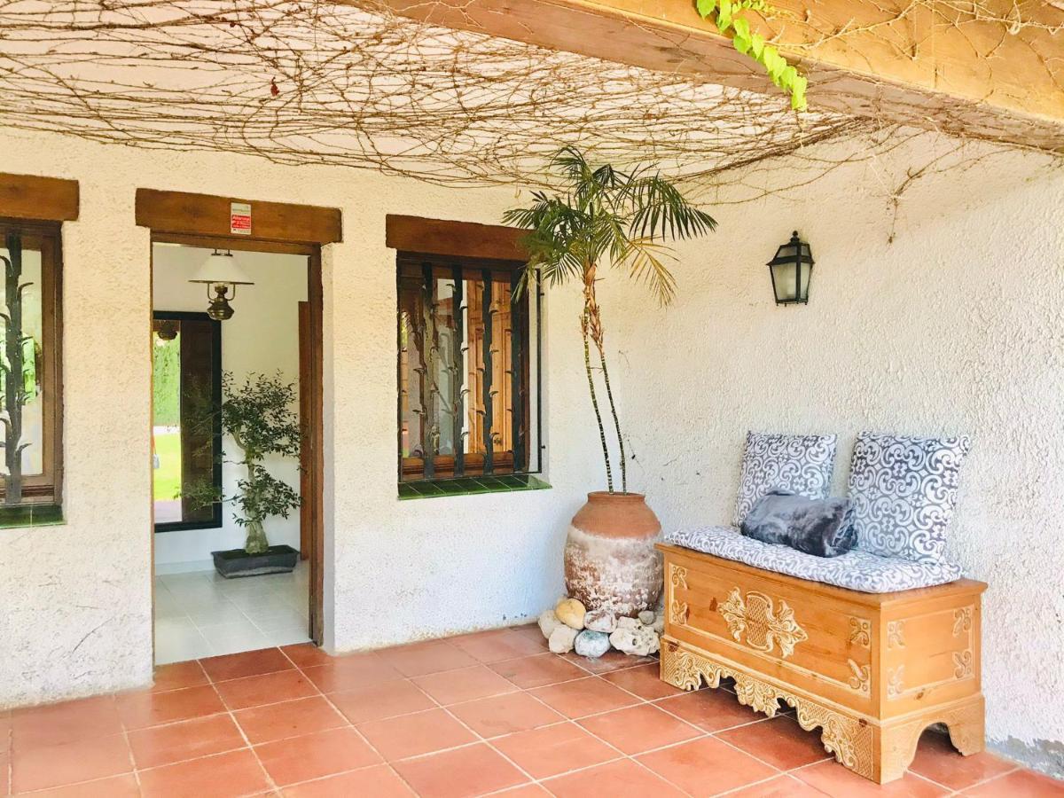 Casa Mediterranea Con Gran Jardin Y Piscina A 500 M De La Playa Roda de Bera Ngoại thất bức ảnh