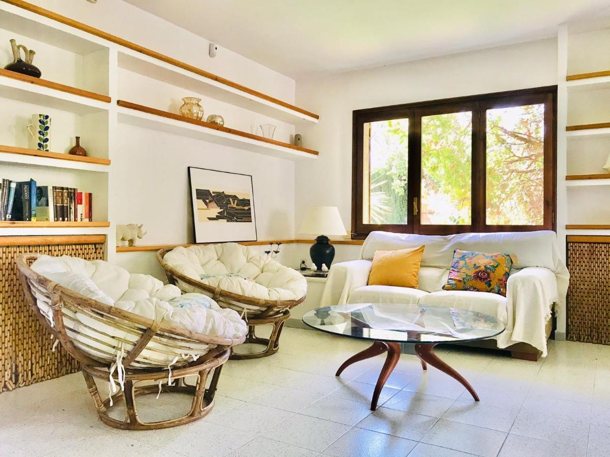 Casa Mediterranea Con Gran Jardin Y Piscina A 500 M De La Playa Roda de Bera Ngoại thất bức ảnh