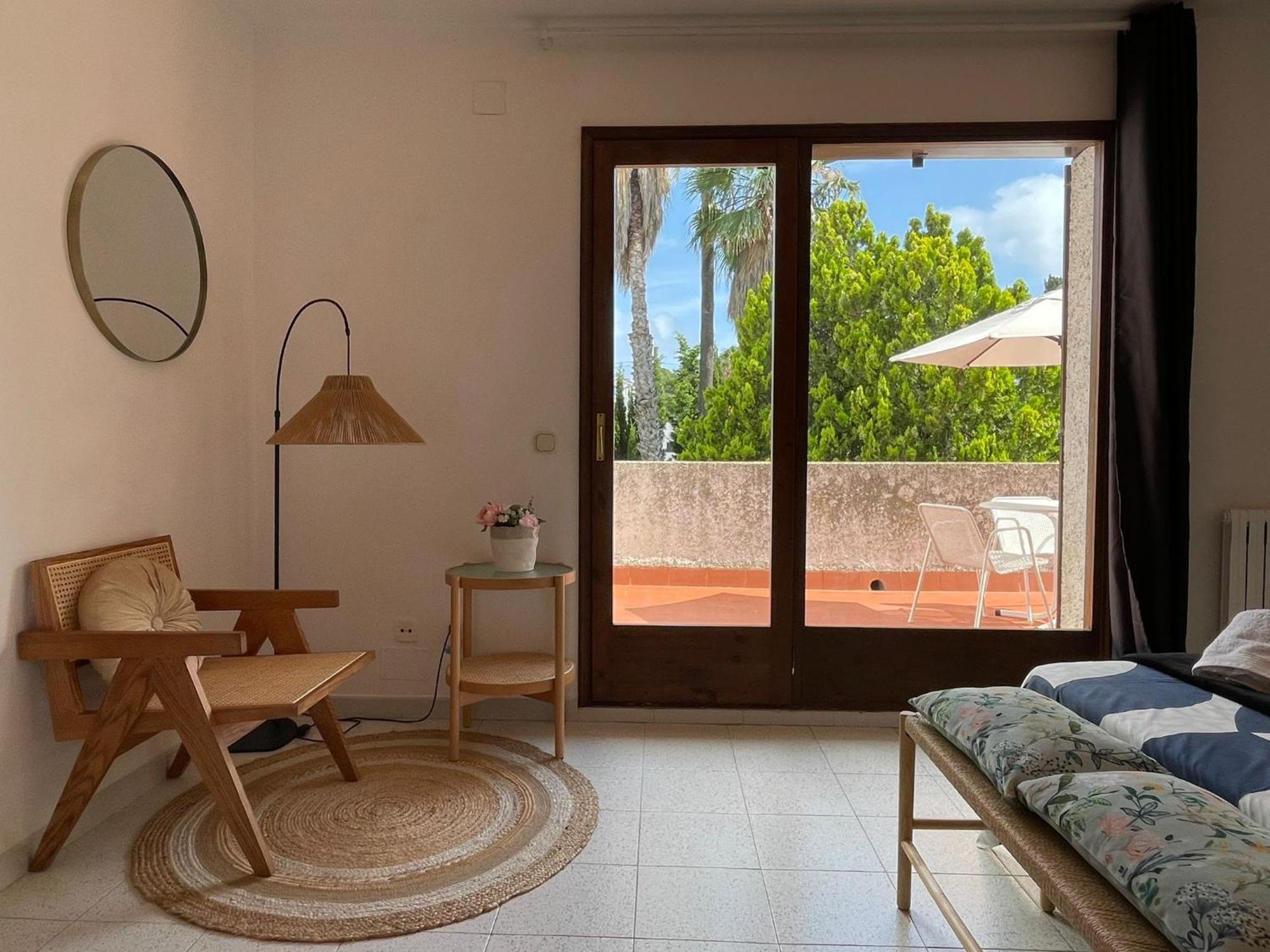 Casa Mediterranea Con Gran Jardin Y Piscina A 500 M De La Playa Roda de Bera Ngoại thất bức ảnh